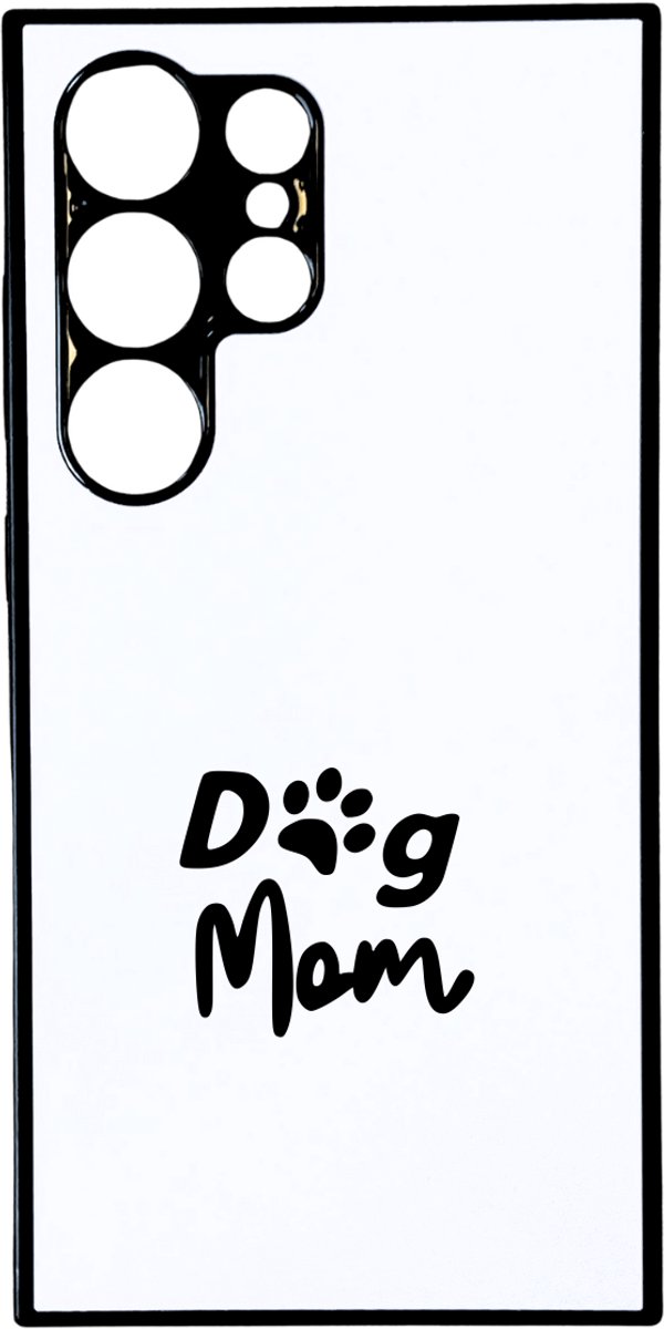 Hacebo® - Dog mom telefoonhoesje - Mama - Cadeau mama - telefoonhoesjes - leuk cadeau voor je mama om te geven - verjaardag mama - hoesje geschikt voor Samsung Galaxy S24 Ultra