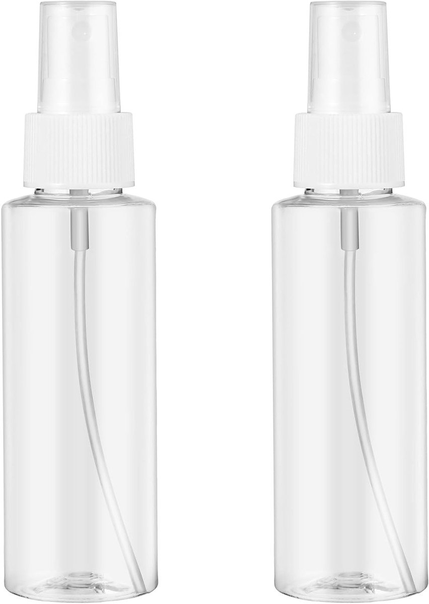 Lege Sprayflessen 100 ml - Navulbare, Lekvrije Mini Sprayflessen voor Parfum, Huidverzorging en Reizen