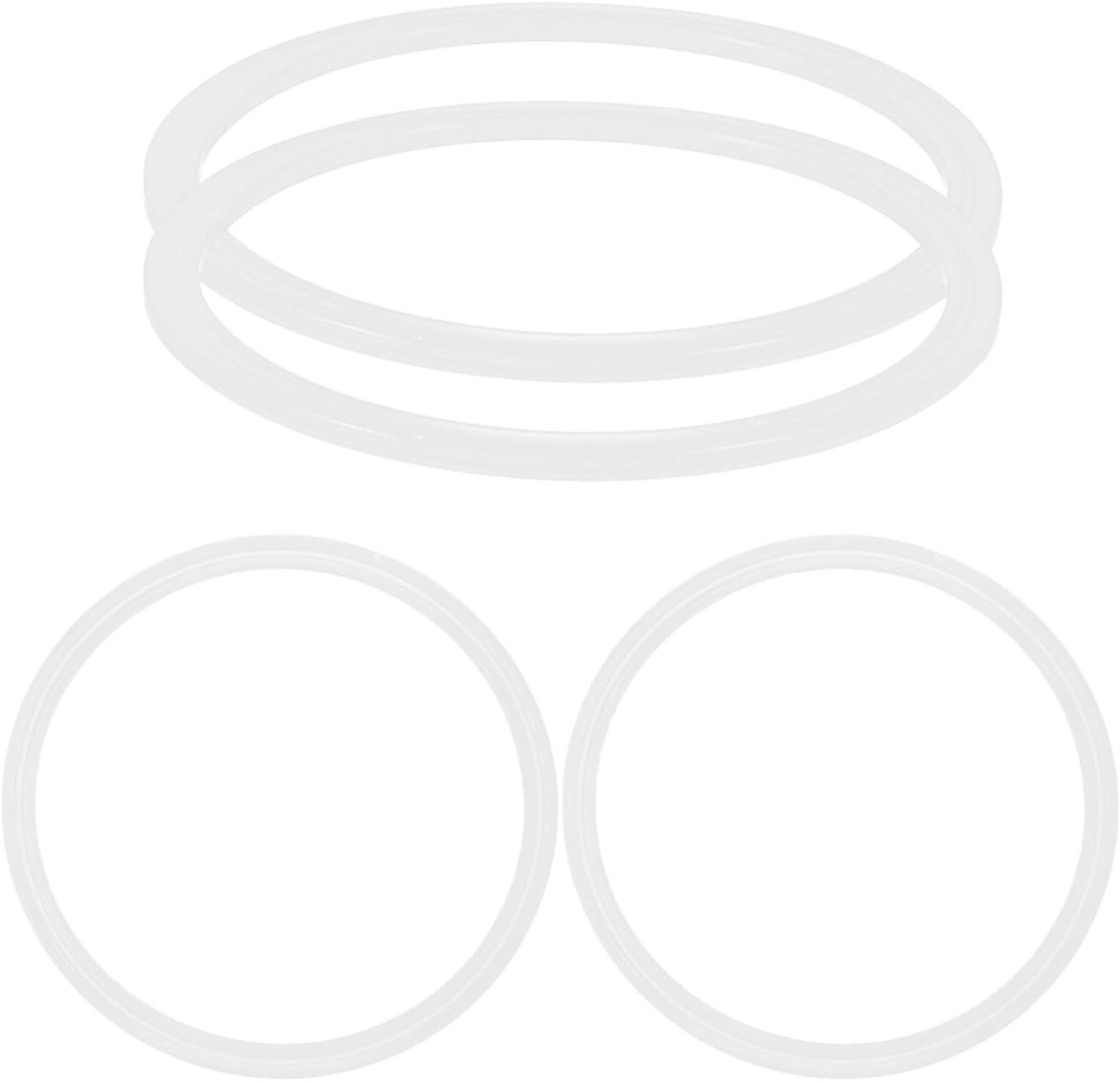 Set van 4 Silicone Flessendichtingen voor Thermosflessen - BPA-vrij, Flexibel en Ideaal voor Thermokoppen en Flesaccessoires