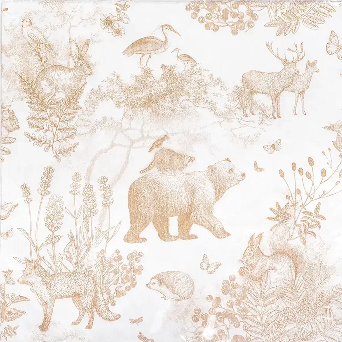 Pimpelmees Servetten Mono Bear