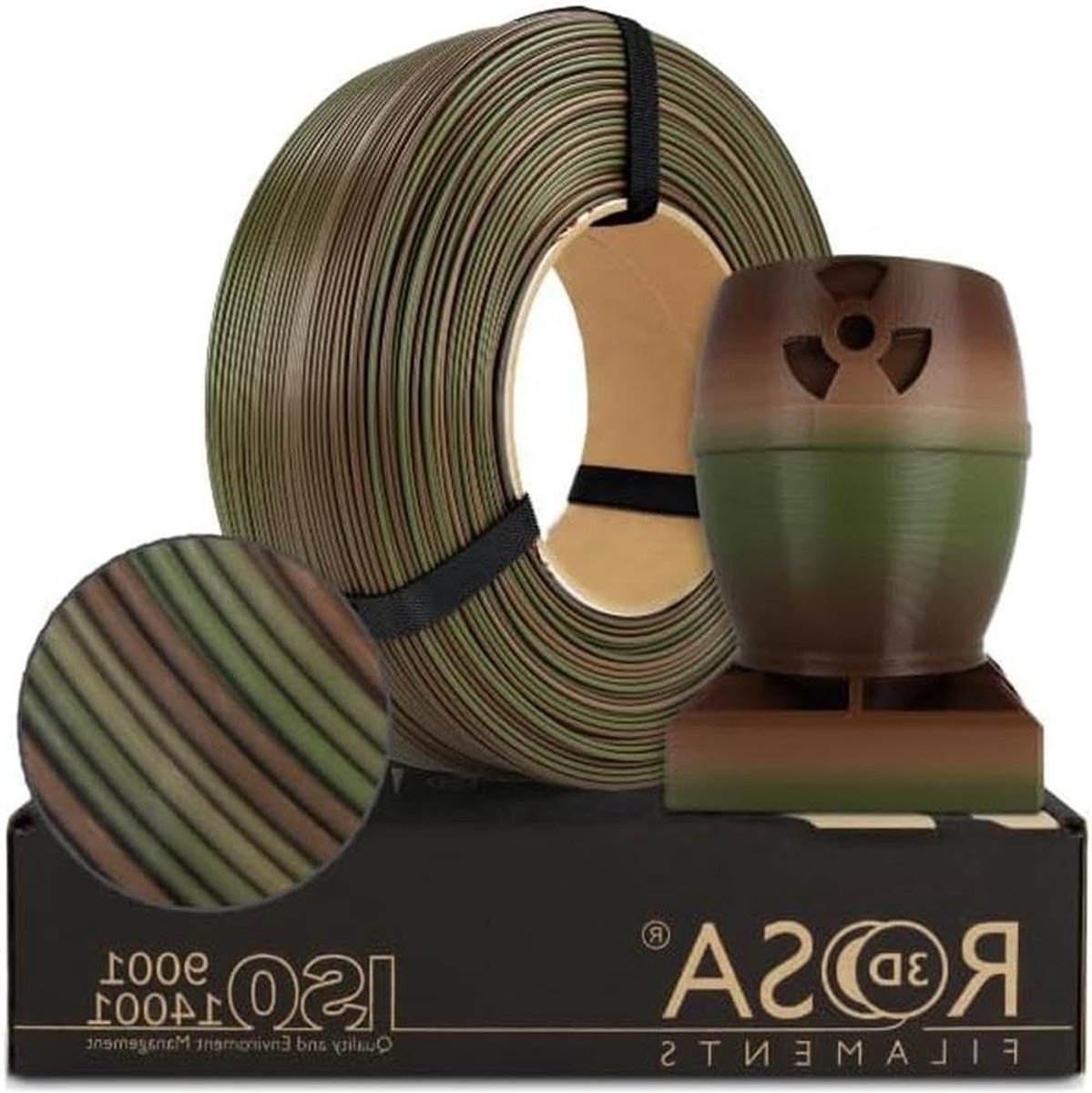 3D Printer Filament - PLA Draad - Kleurrijke Prints Maken - Unieke Kleurovergangen - 1.75 mm 1 kg