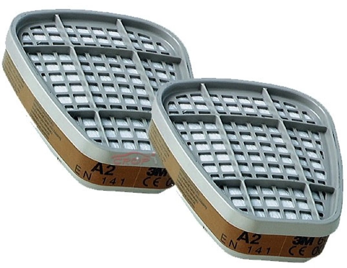 3M 06915 Koolstoffilter A2 - 2 stuks voor 3M masker