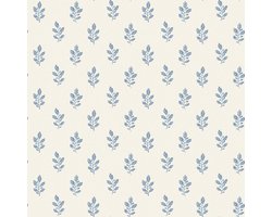 Boråstapeter Vliesbehang 7775 - Adorn - Botanisch Blauw - 53cm x 10.05m