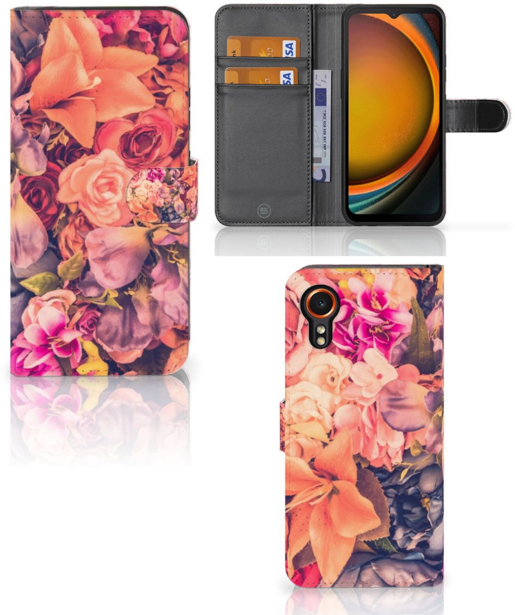 Samsung Galaxy Xcover 7 Hoesje Bosje Bloemen