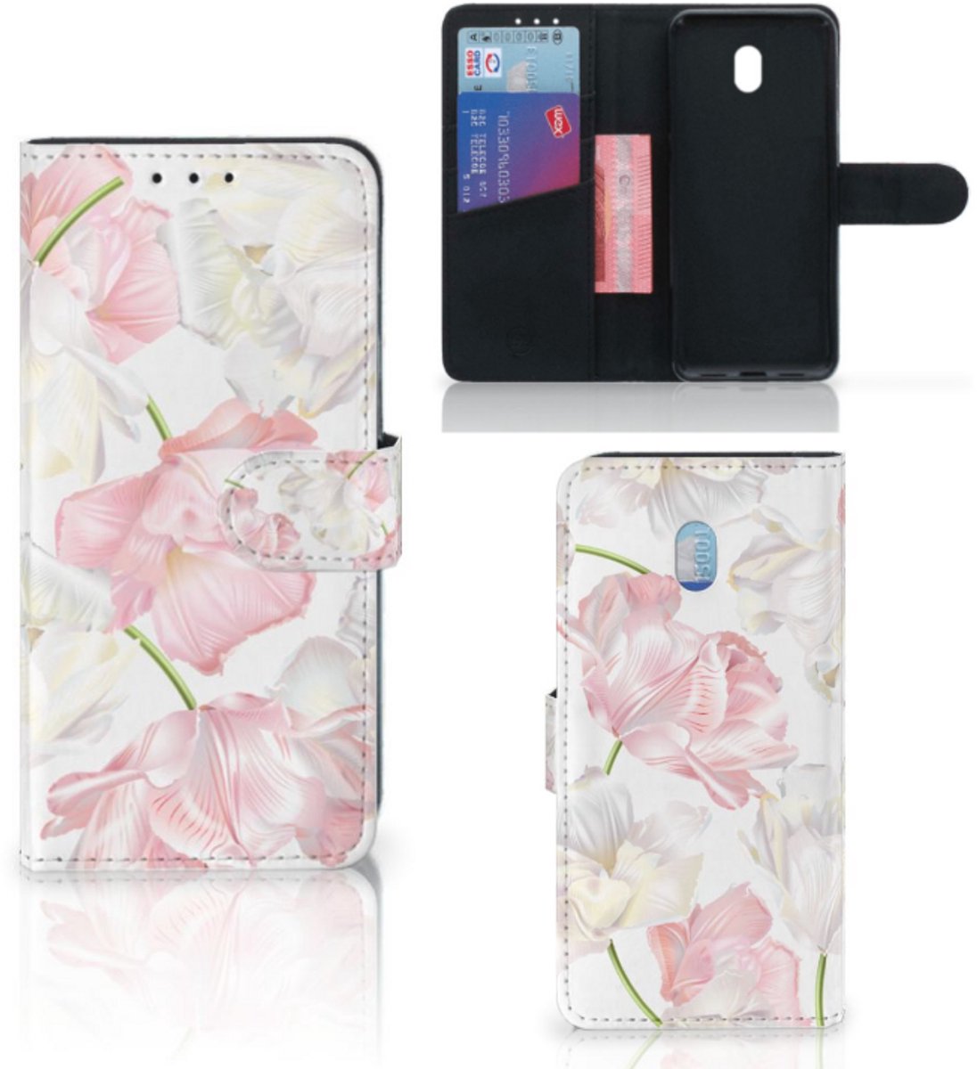 Xiaomi Redmi 8A Hoesje Lovely Flowers
