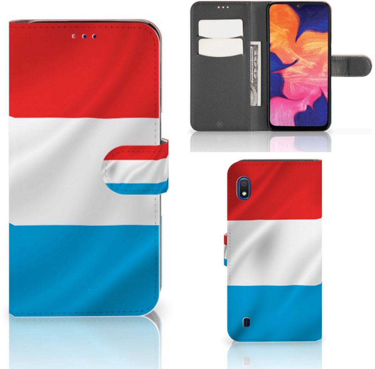 Samsung Galaxy A10 Bookstyle Case Luxemburg
