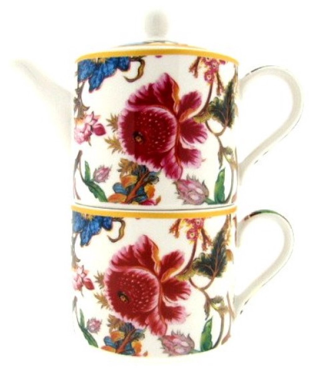 Tea for One Theeset – William Morris Anthina – Theepot met Mok – 350 ml – Porselein