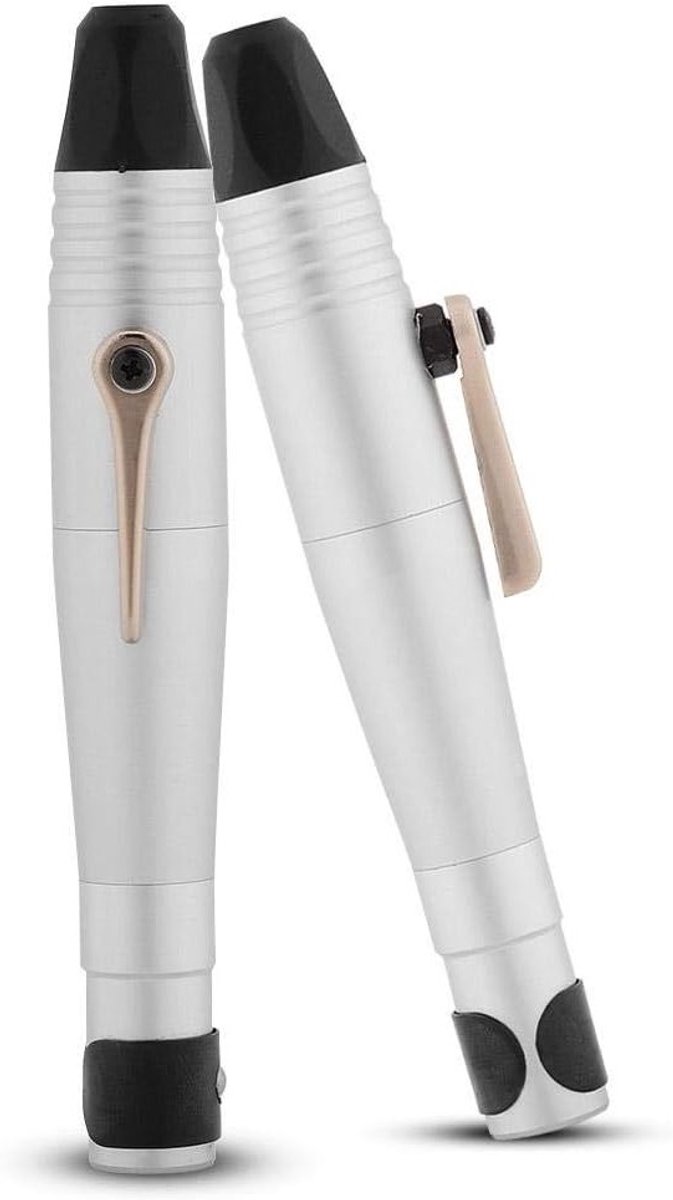 Snelwissel handstuk voor juweliers met flexibele schacht en 2.36mm chuck, ideaal voor precisiewerk en accessoires