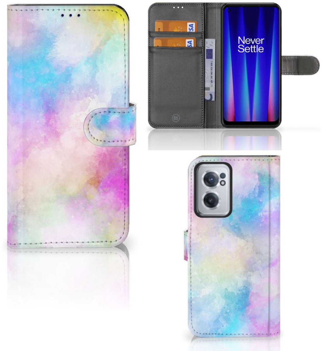 Hoesje OnePlus Nord CE 2 Watercolor Light