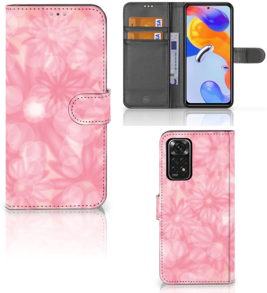 Xiaomi Redmi Note 11 Pro 5G/4G Hoesje Spring Flowers