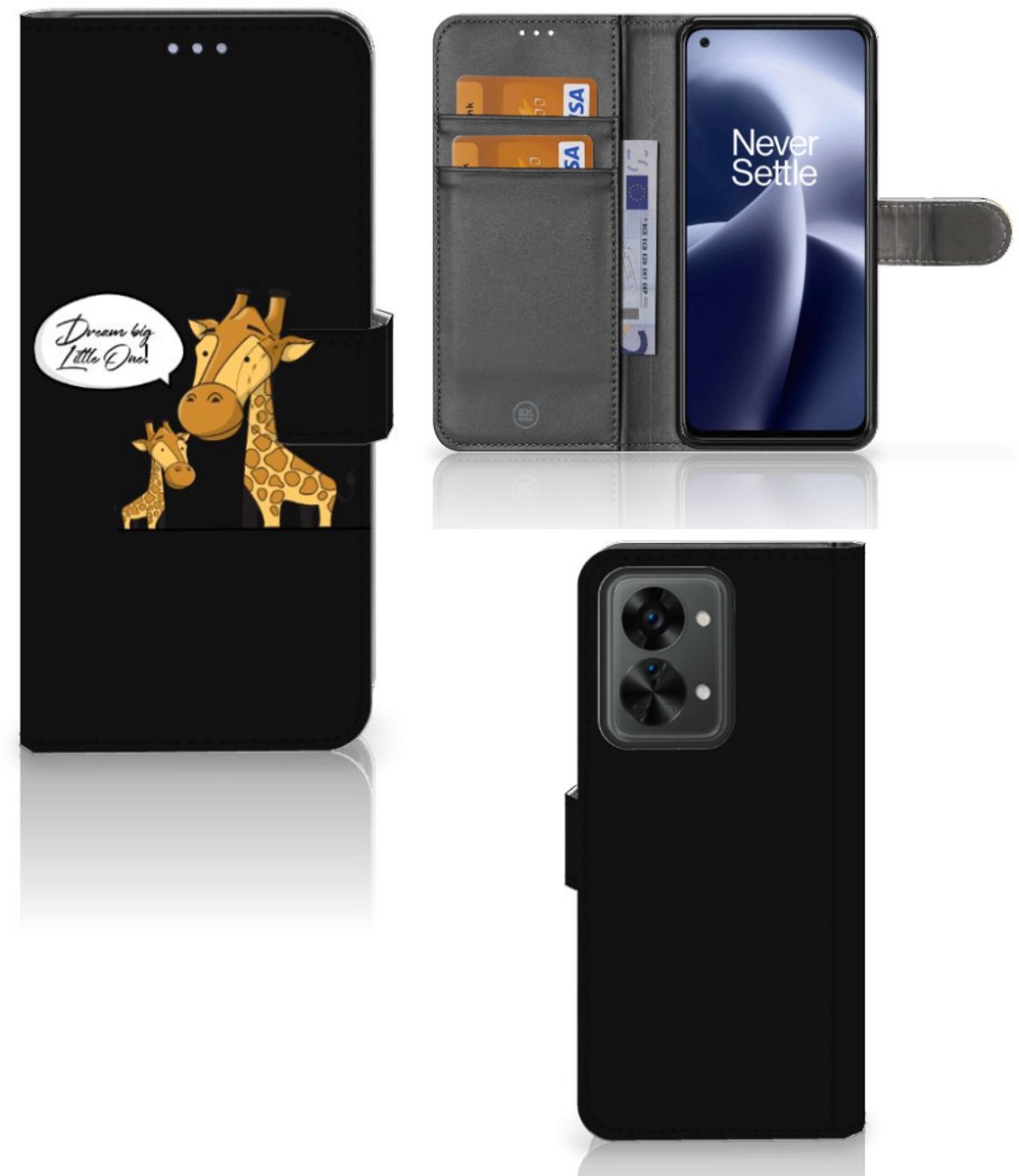 OnePlus Nord 2T Leuk Hoesje Giraffe