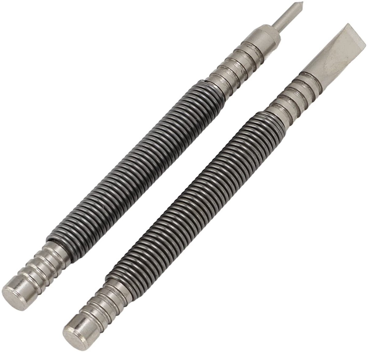 Cosensi - Hammerless Nail Set - Hamerloze spijkerset - Ideaal voor houtbewerking - 2 stuks - Voor metaal en glas - Professionele gereedschap - Voor...