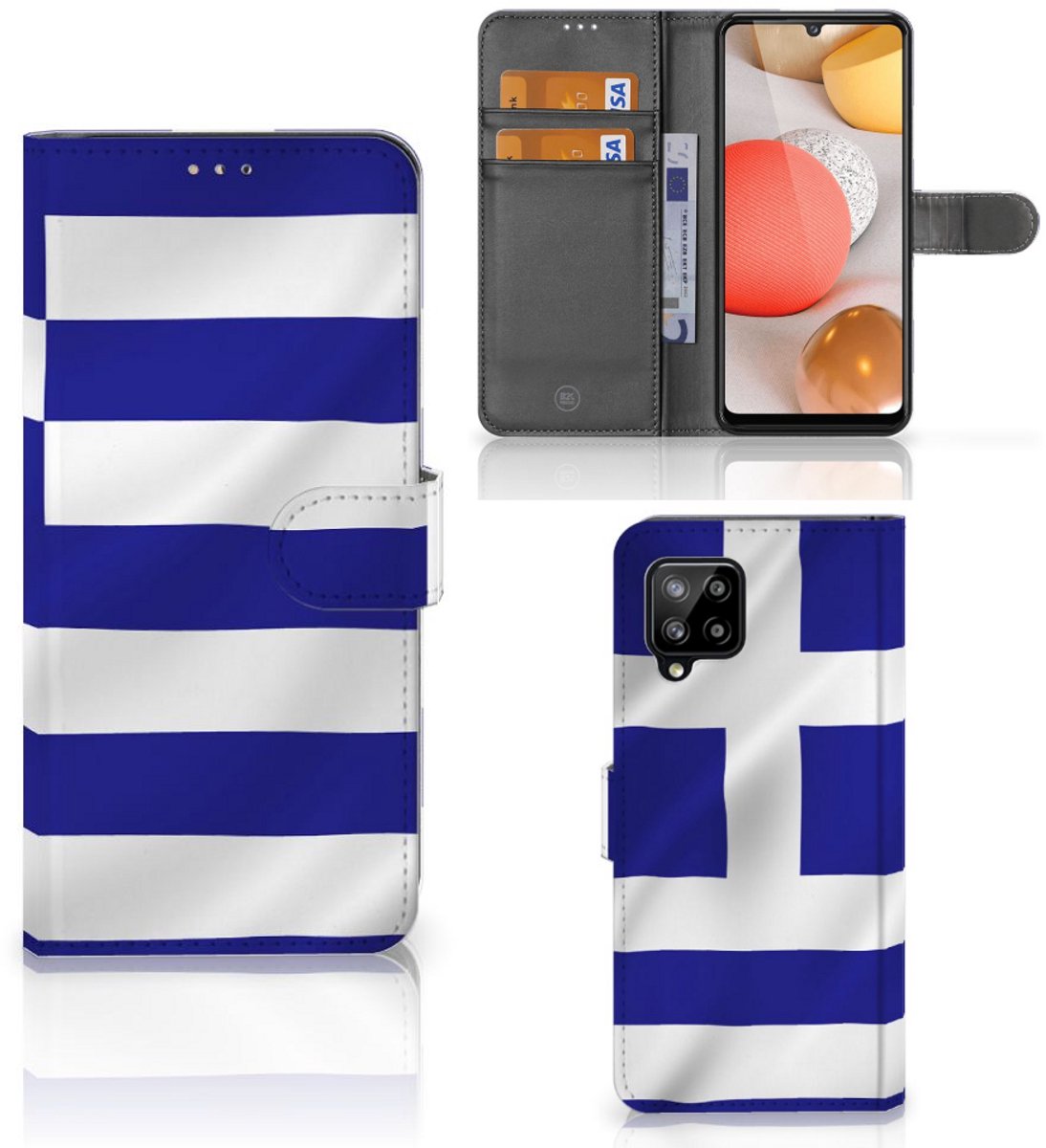 Samsung Galaxy A42 5G Bookstyle Case Griekenland