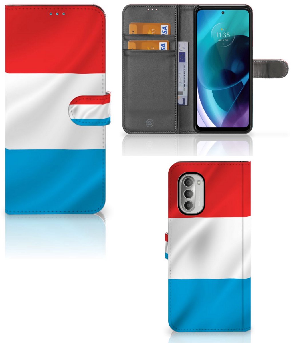Motorola Moto G51 5G Bookstyle Case Luxemburg