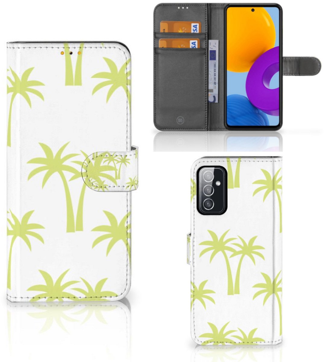Samsung Galaxy M52 Hoesje Palmtrees