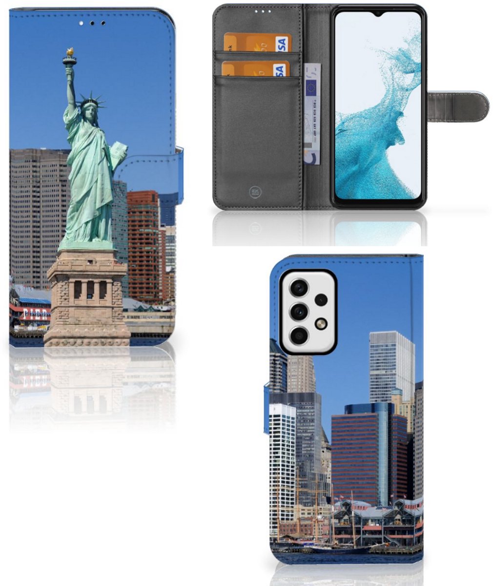 Samsung Galaxy A23 Flip Cover Vrijheidsbeeld