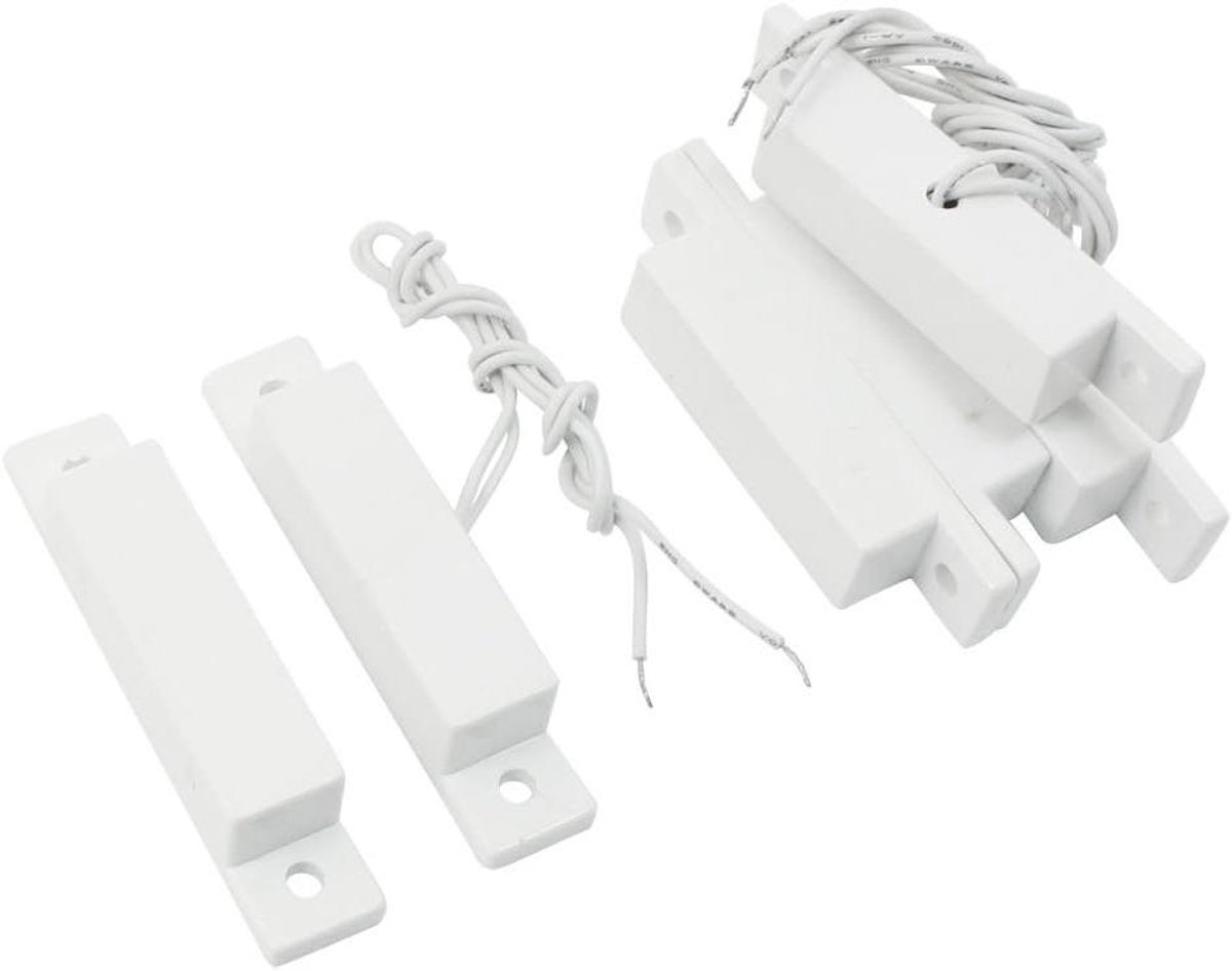 sourcing map 3 stuks NC normaal gesloten 15-25 mm magnetisch deurraam contact blad switch