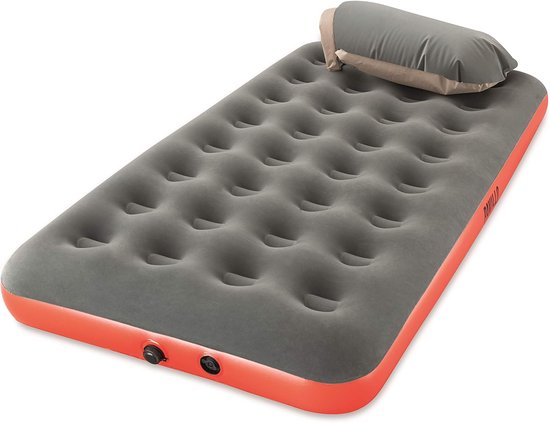 Roll & Relax Single Air Mattress with Cushion-Compression Pump - 188 x 99 x 22 cm van Roll & Relax — afbeelding 3