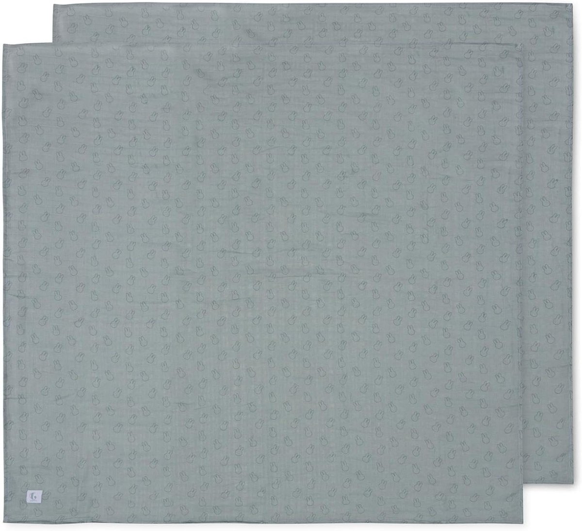 Babydoeken Muslin - Spuugdoeken Luiers - Babyverzorging Thuis - Oeko-Tex Gecertificeerd - 115 x 115 cm - Zeegroen