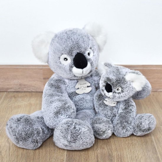 Pluche Koala Knuffel - Zachte Knuffeldier - Baby Geschenk - Zacht Pluche Materiaal - 40 cm - Grijs — afbeelding 2