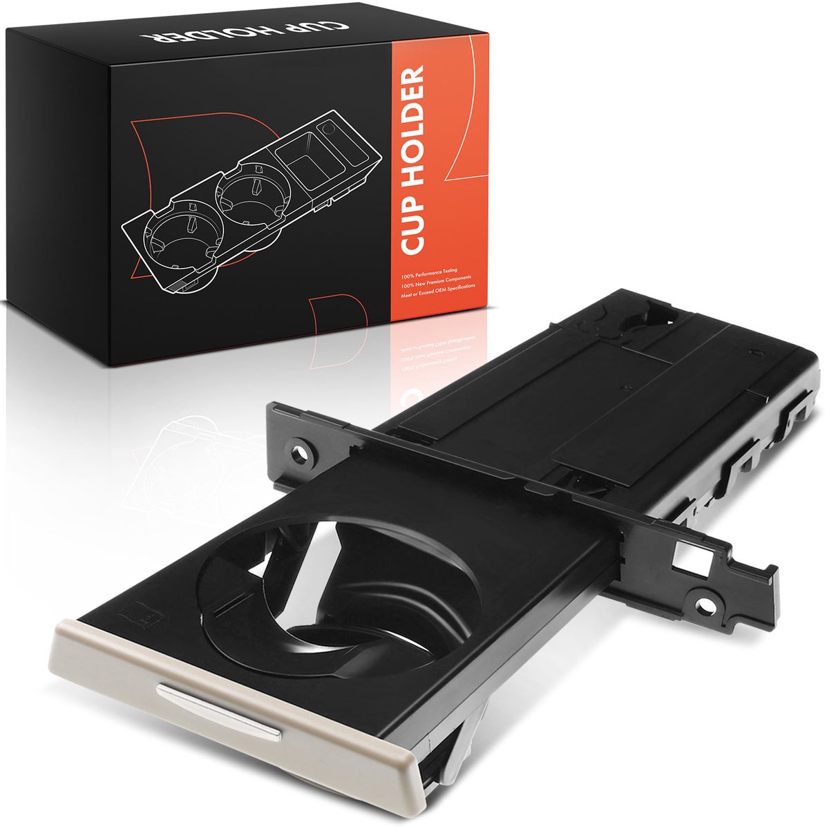 Frankberg 1x Bekerhouder voor BMW 3er Cabrio Coupé E93 E90 E91 E92