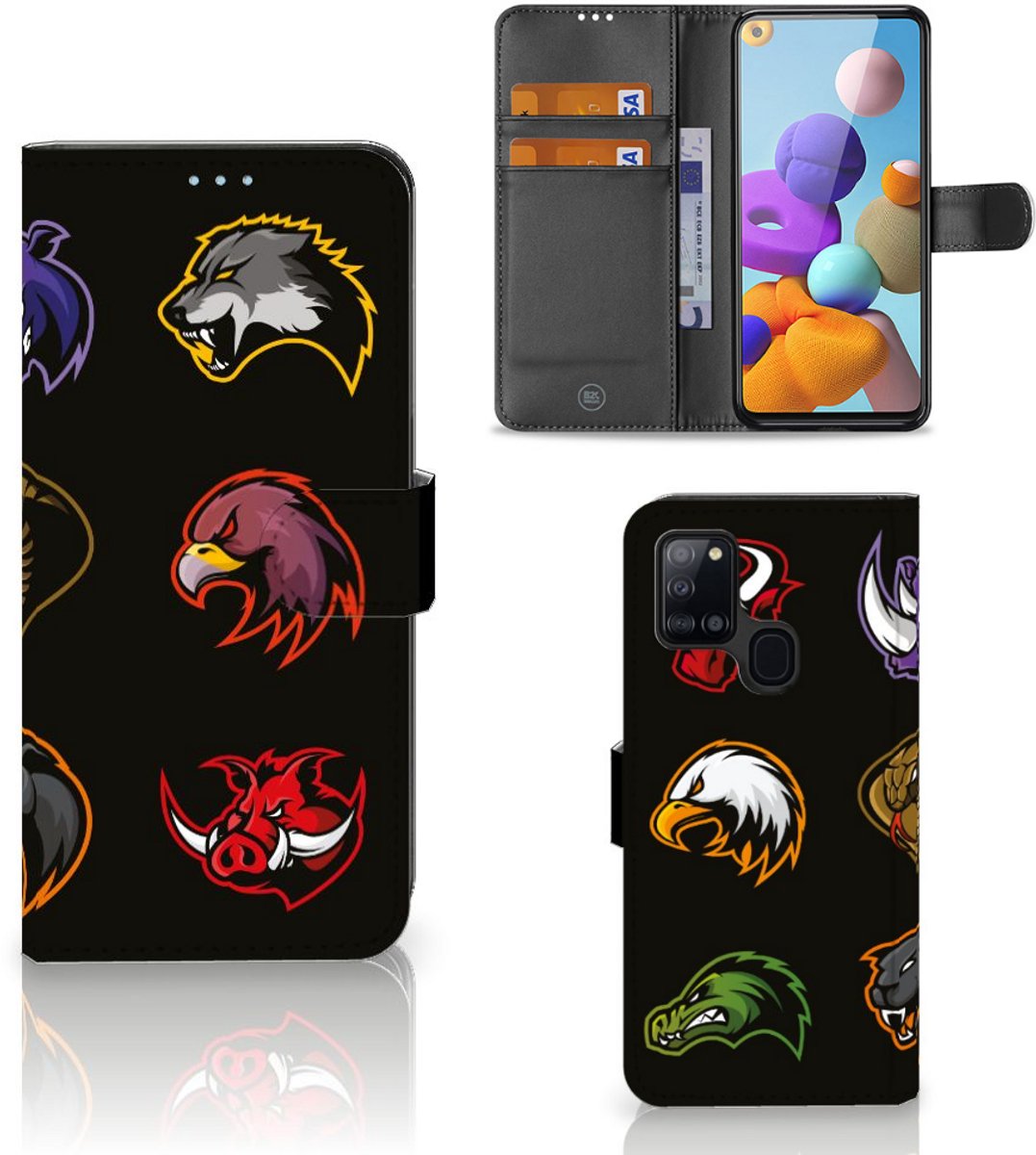 Samsung Galaxy A21s Leuk Hoesje Cartoon