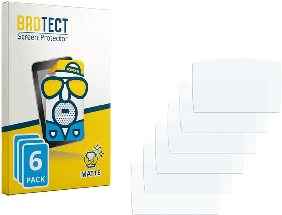 BROTECT - Screenprotector voor Fluke MultiMeter 115 - Folie Beschermfolie matte 6 Stuks