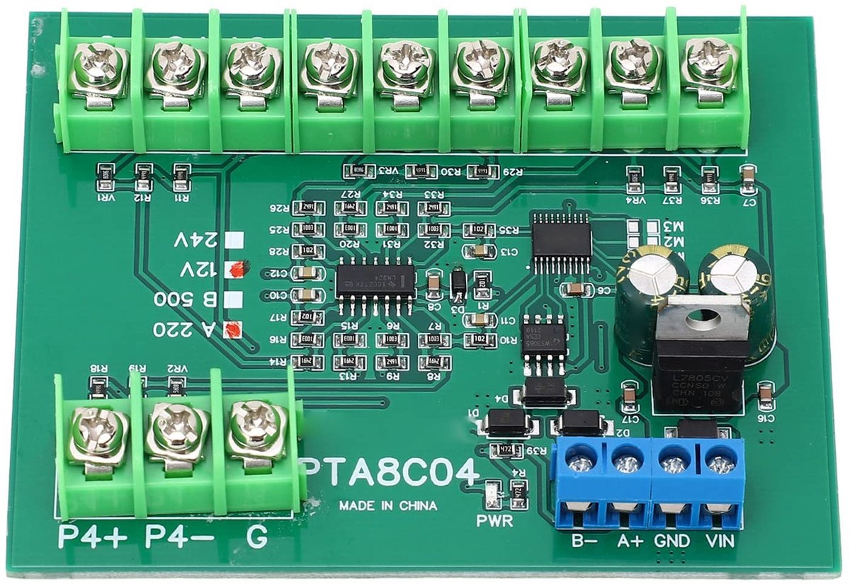 Allecto - 4 Kanaals Temperatuur Sensor - Eenvoudige werking - Compact formaat - Weerstand Collector - Geschikt voor temperatuur acquis...
