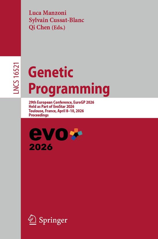 Springer Nature Proceedings Computer Science - Genetic Progr ... - cover