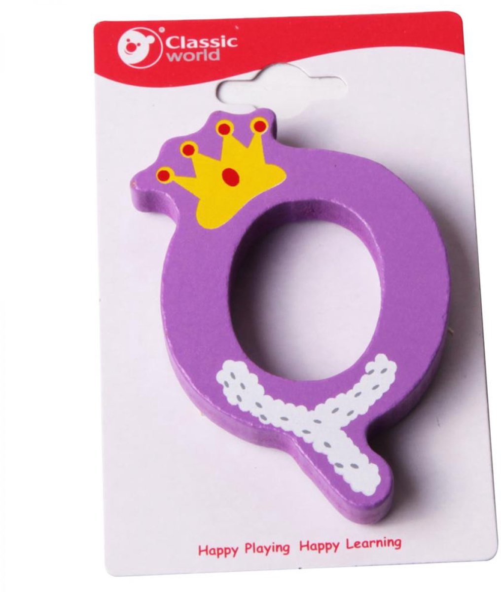 Klassieke wereld houten letter Q - UNI