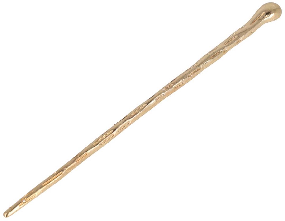 Haarsoires Styling Tool Haarpin 17cm - Druppel – Knot – Metaal – Goud