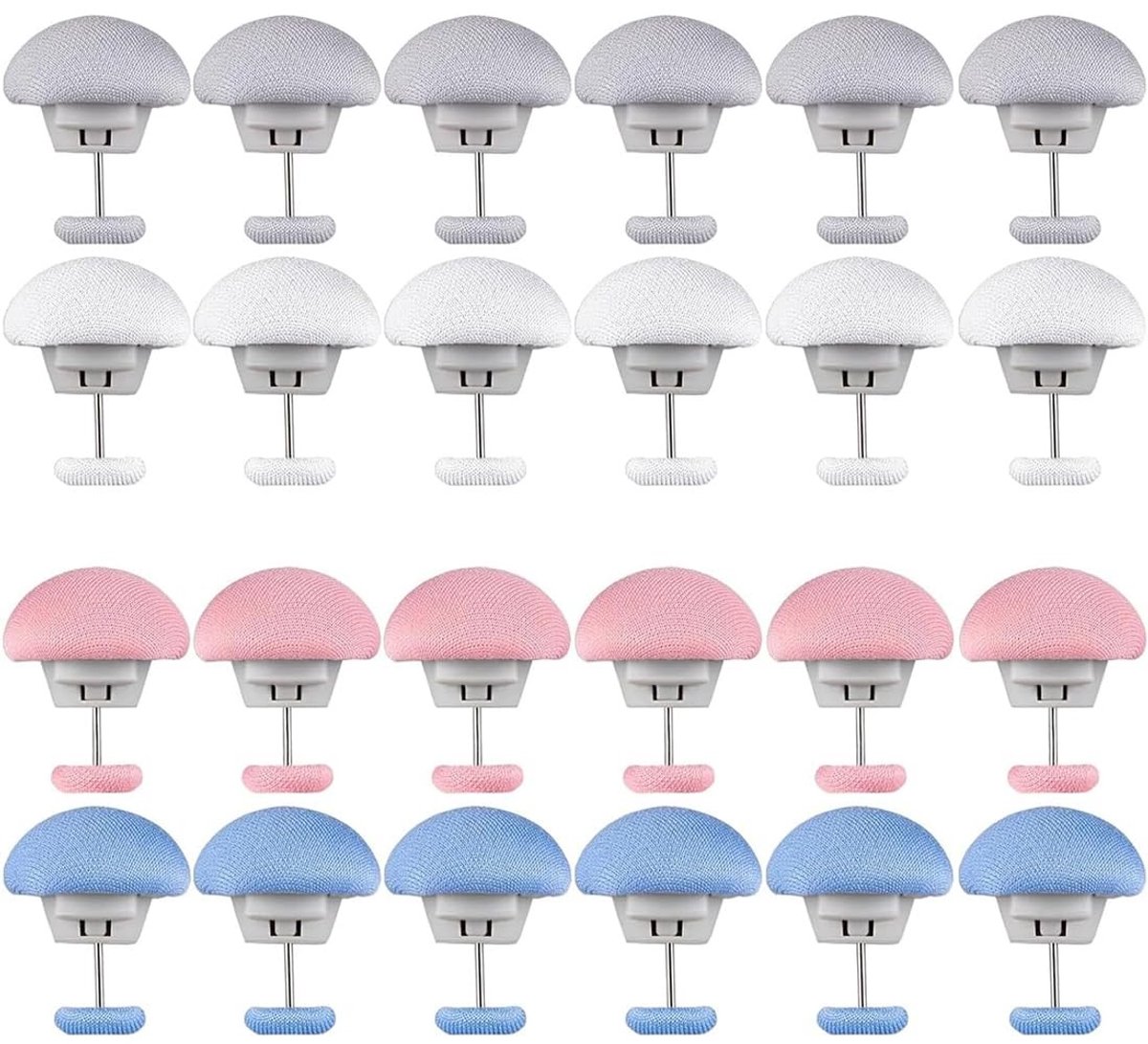 Allecto - Duvet Cover Clips - Dekbed Vasten - Handige Bevestiging - Set van 24 - Voor Kleding en Gordijnen - Ideaal voor Thuisgebruik - Duurzaam en...