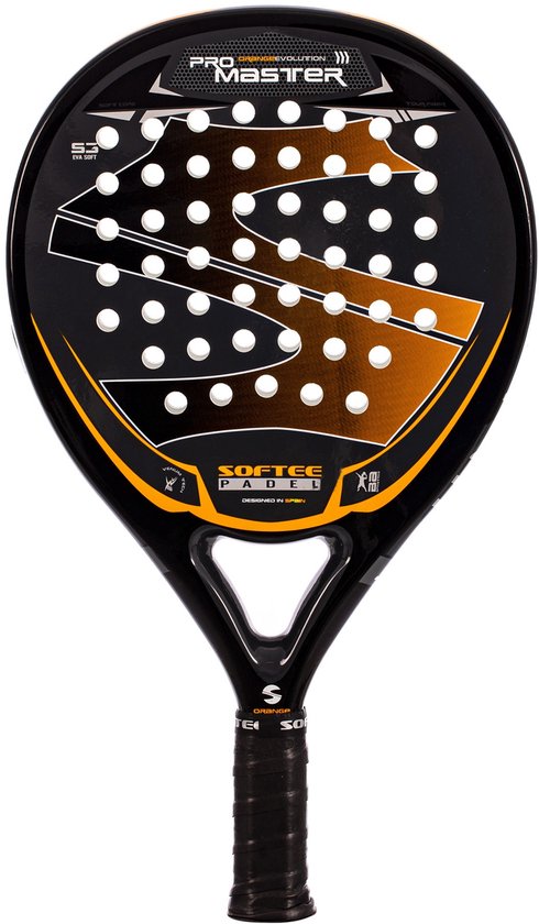 Orange Softee Pro Master Evolution Padel Racket Orange Softee Pro Master Evolution Padel Racket
