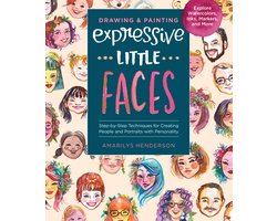 Omslag van Drawing and Painting Expressive Little Faces