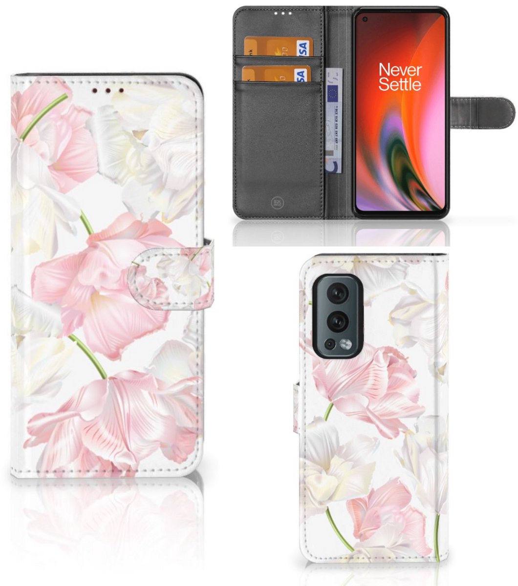 OnePlus Nord 2 5G Hoesje Lovely Flowers