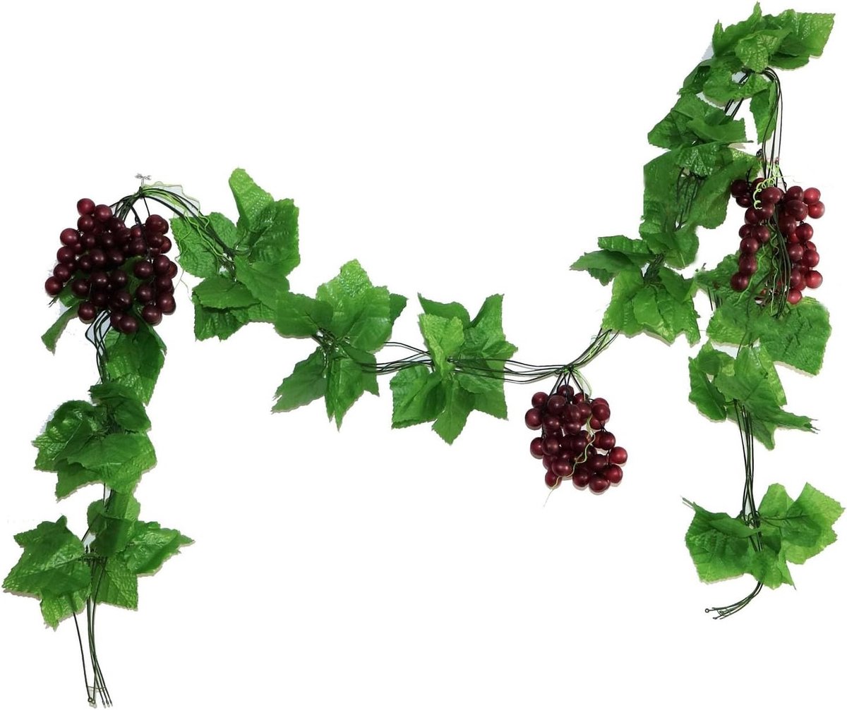 Natuurlijke uitziende kunstmatige druiven voor decoratie, skewer gebruik en fotoshoots - Perfecte plastic druivenaccessoires