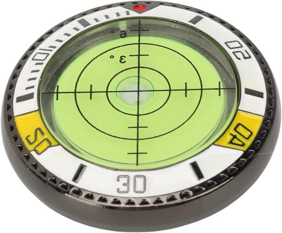 Dubbele Zijde Golf Green Reader Putting Aid met Bubble Level - Nauwkeurige Ball Marker en Putt Tool Accessoire voor Precisie en Gemak — afbeelding 2