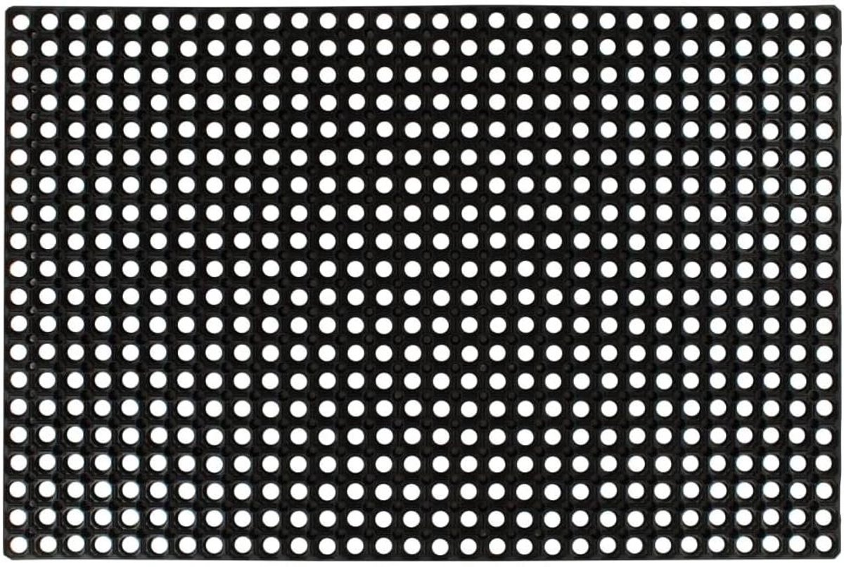 Rubberen Mat - Vloerbedekking Mat - Veelzijdig Gebruik - Weerbestendig Antislip - 80x120 c