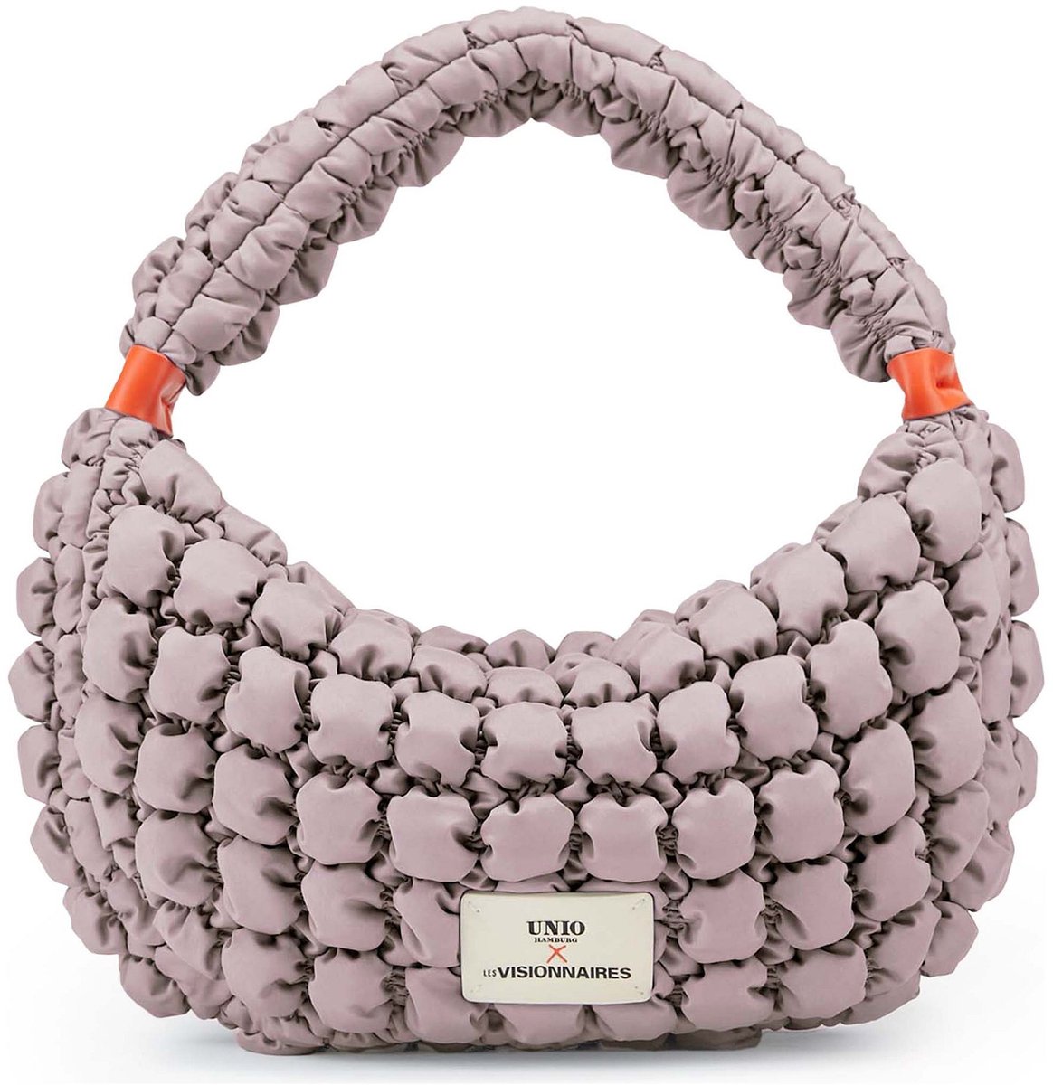 LES VISIONNAIRES Unio Banana Schoudertas 35 cm - Dames - dirty rose