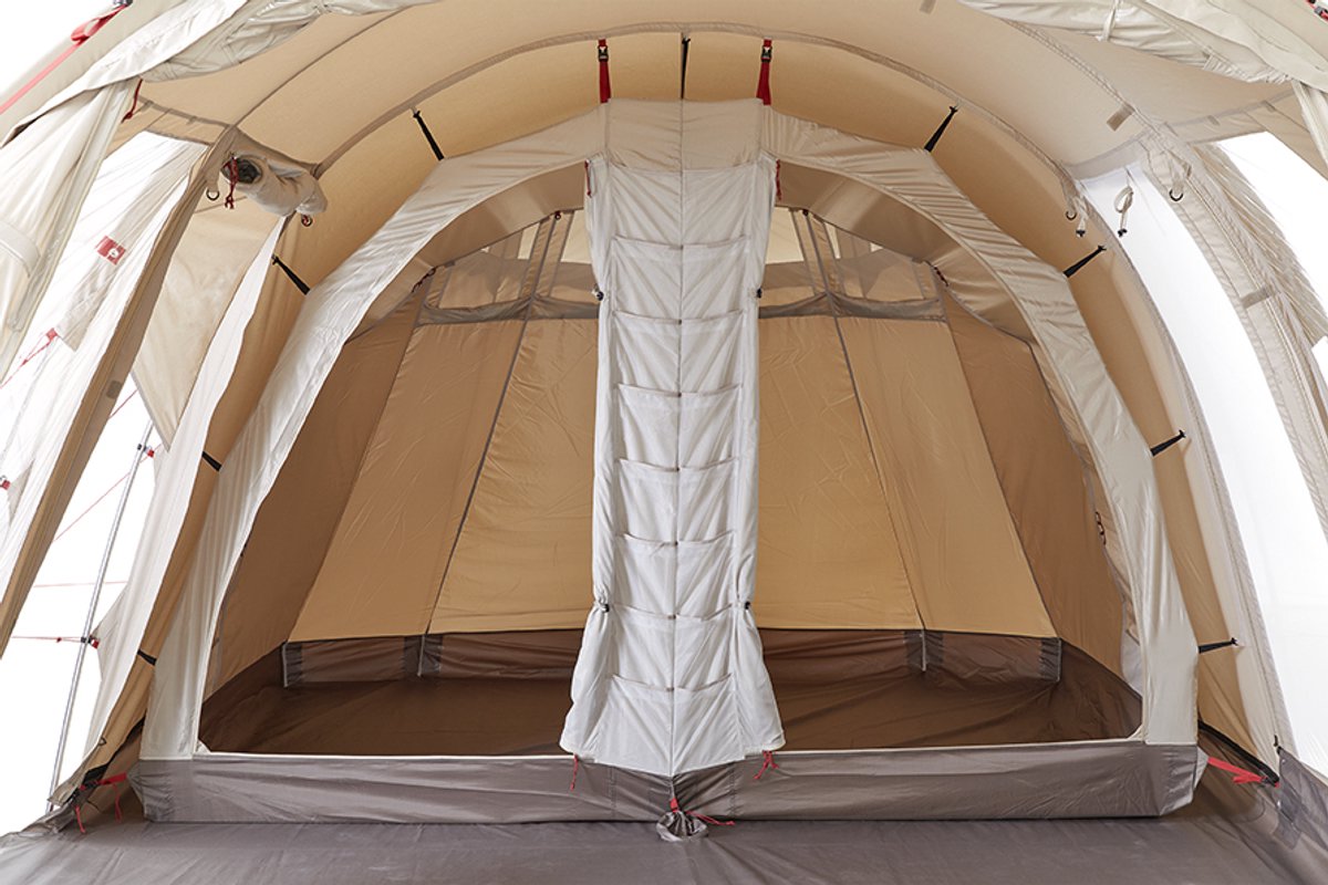 NOMAD® Dogon 4 (+2) Familietent met Porch | Bundelset | Topkwaliteit | 20,4 M2 | Ademend Doek | Extra Hoog | 4 personen – foto 7