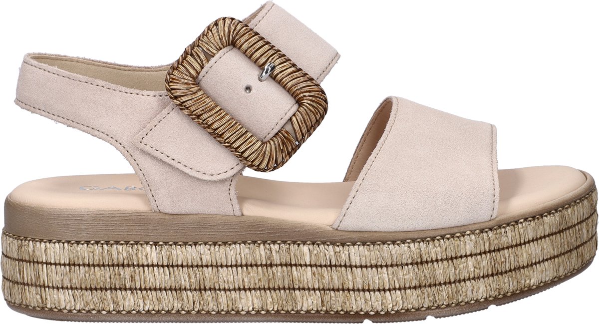 Gabor 562 Sandalen - Dames - Beige - Maat 41