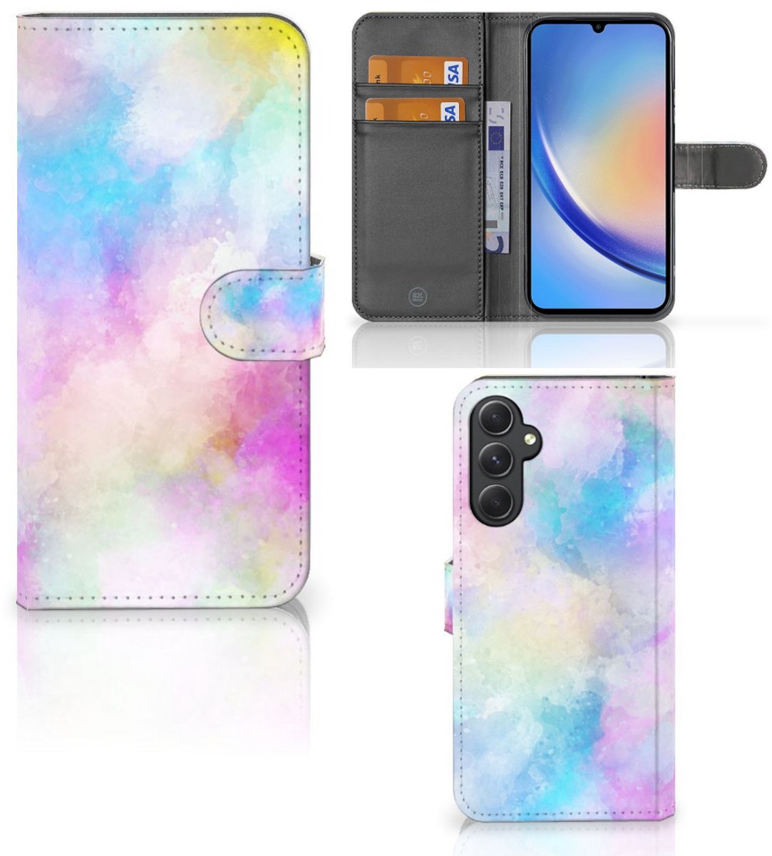 Hoesje Samsung Galaxy A24 4G Watercolor Light