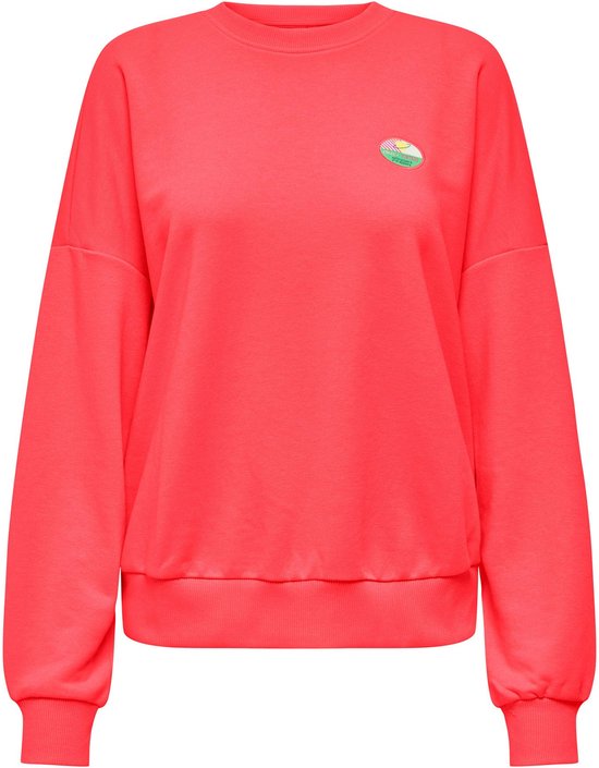 Donkerblauwe NUKUS Trui BATWING PULLOVER PLAIN