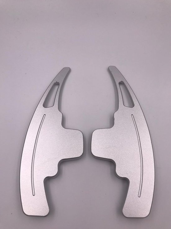 Schakelpeddel Verlenging - Paddleshifter Extensie - Sportiever Rijden - Geanodiseerd Aluminium - 2 stuks - Zilver van Schakelpeddel Verlenging — afbeelding 3