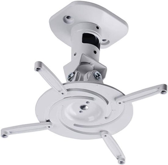 Projectormontagestandaard aluminium 360° draaibaar beamerstandaard plafond muur universeel zilver