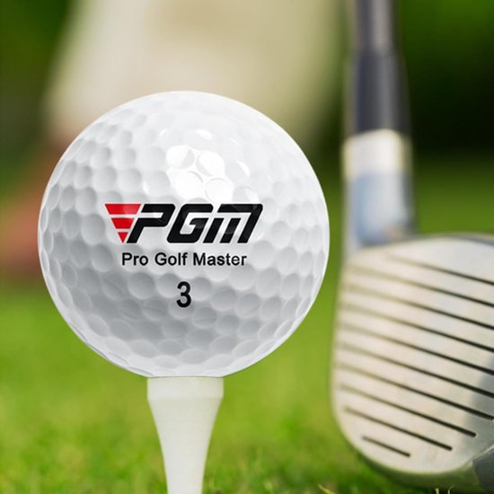 Golfbal drielaags - Afstandsbal Oefenbal - Golfspel Verbeteren - Hoge elasticiteit kern - 427 mm - Wit — afbeelding 4