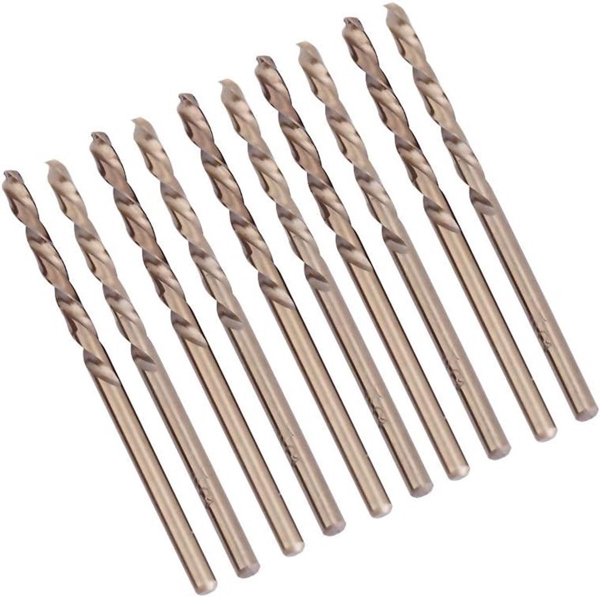 Set van 10 Cobalt HSS-CO Twist Boorbits voor RVS en Metaal - 1.5mm Precisie Boor Gereedschap