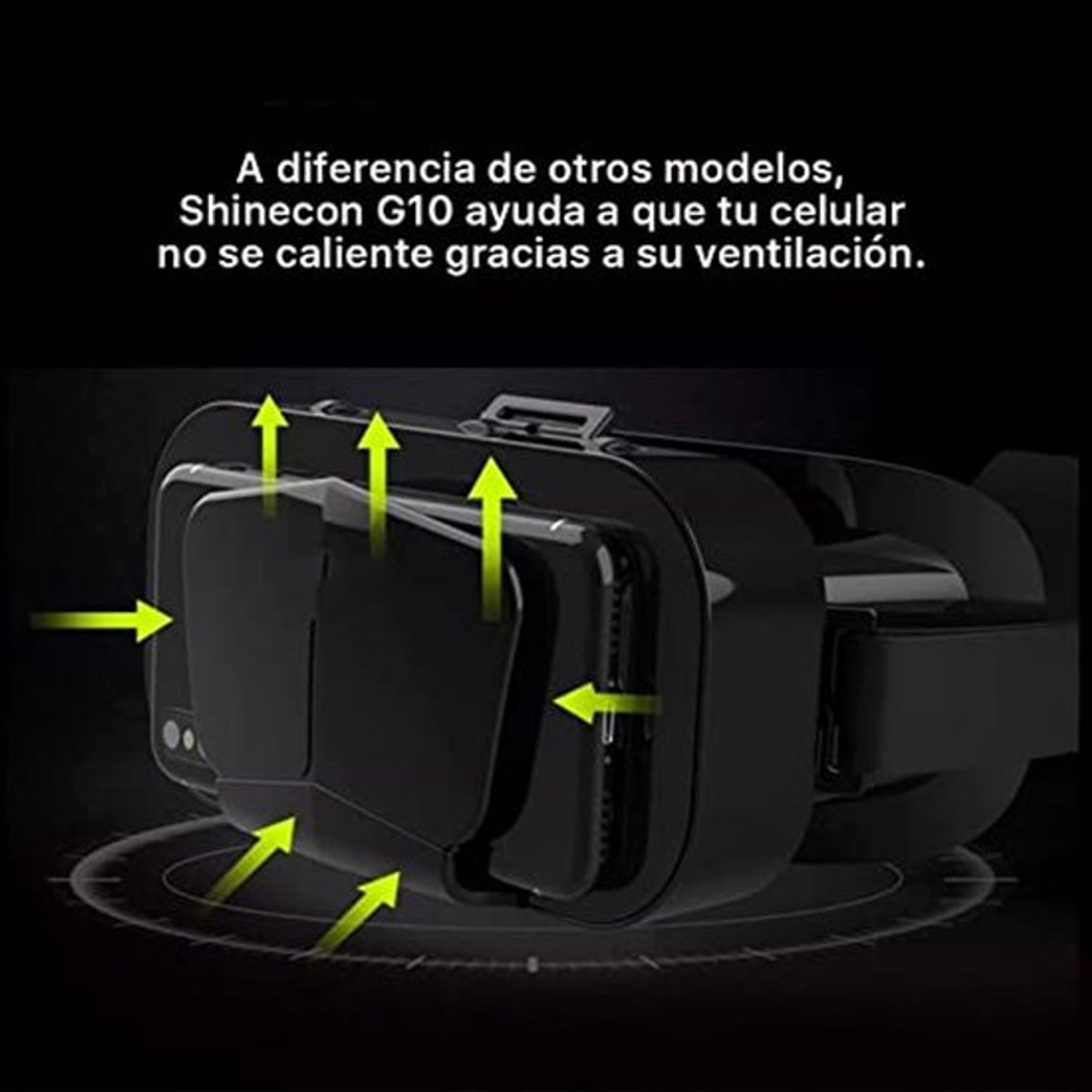3D VR Virtual Reality Headset, Hoofdmontage VR Bril voor Videospellen op Mobiele Telefoons, Universele Zachte Comfortabele VR Bril Viewer voor OS Android 360 Graden