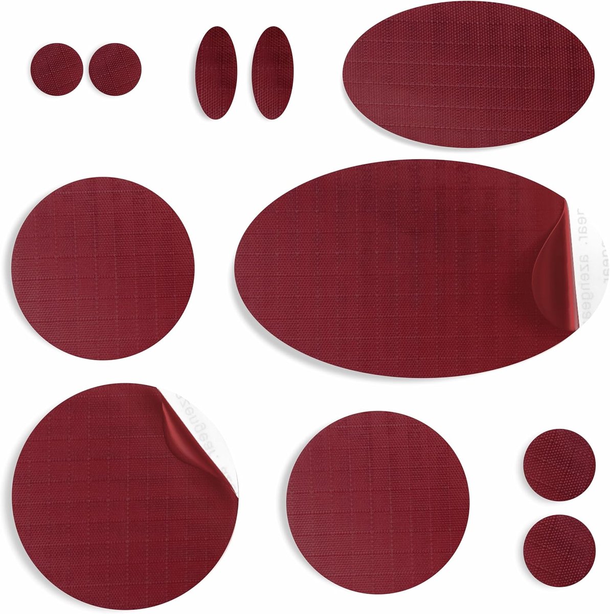 Waterdichte Reparatiedoekjes voor Kleding en Tenten | Zelfklevend & Scheurbestendig Nylon (11 Stuks)
