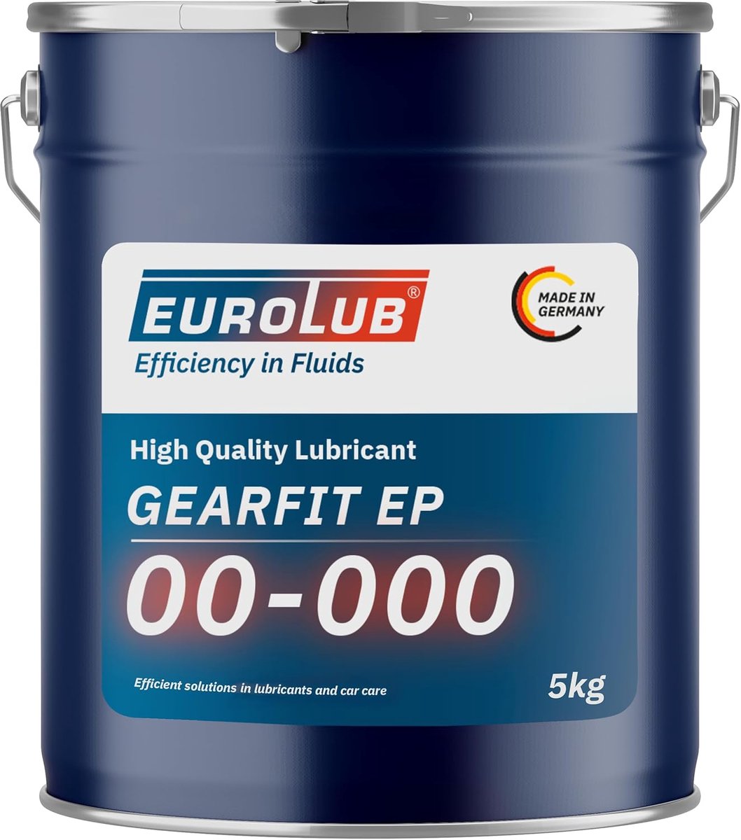 Hoogwaardig EP 00-000 Smeervet voor Versnellingsbakken en Lagers - 5 kg